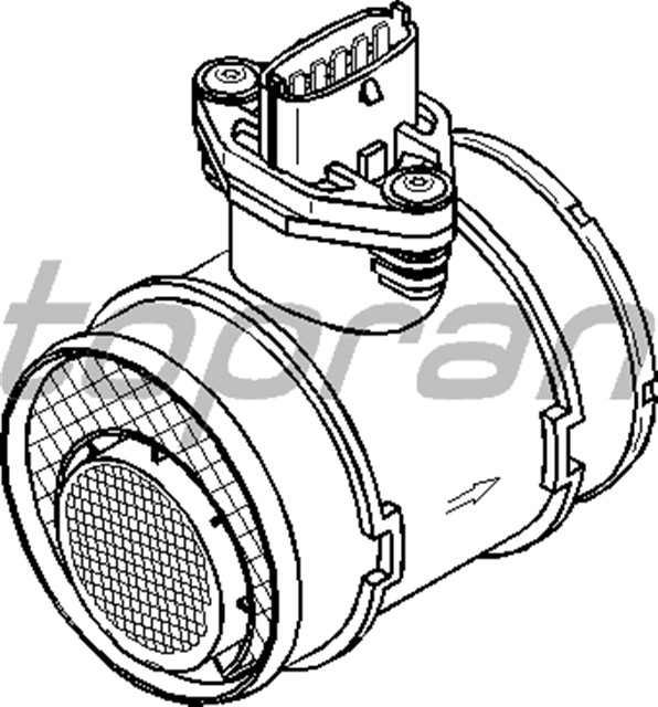 HAVA KUTLE OLCER DEBIMETRE CORSA C - COMBO C 1.3 - 1.7 ASTRA G 1.7 Y13DT - Z13DT - Z17DTH - DTL