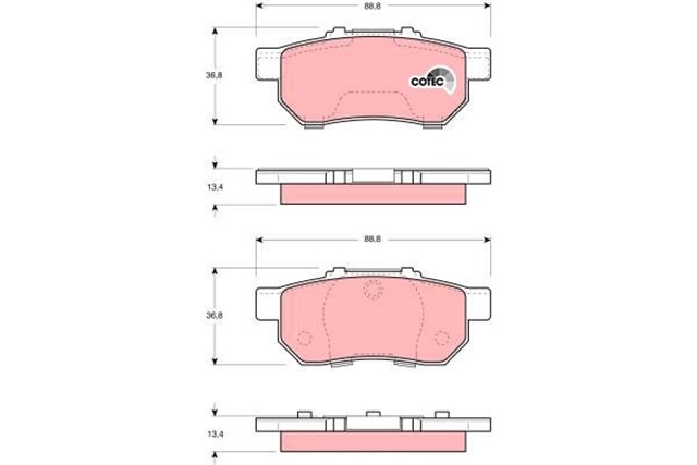 ARKA BALATA CIVIC 1.6I 1.6 VTI 94/00 HONDA JAZZ 08 ACCORD III 85 - 89