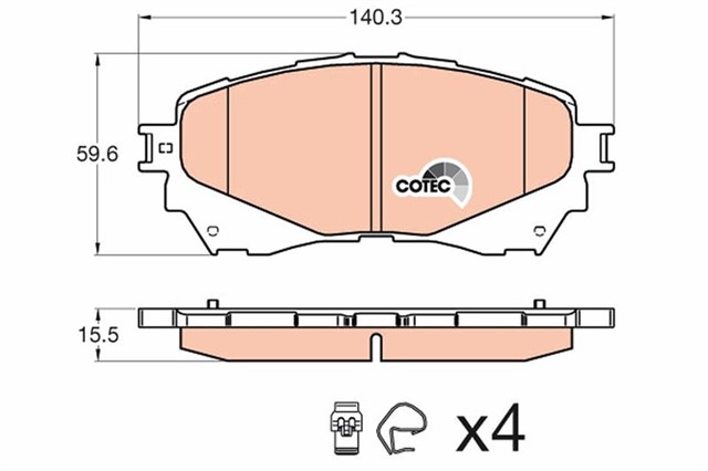 FREN BALATASI ON MAZDA 6 ( GJ, GL ) 2.0 13 - 