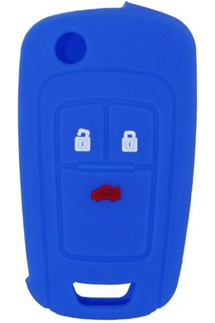 KONTAK ANAHTAR KUMANDA KORUYUCU KILIF SILIKON 3 TUS MAVI OPEL ASTRA - INSIGNIA - CORSA