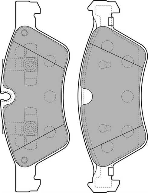 FREN BALATASI ON MERCEDES W211 S211 W164 W251