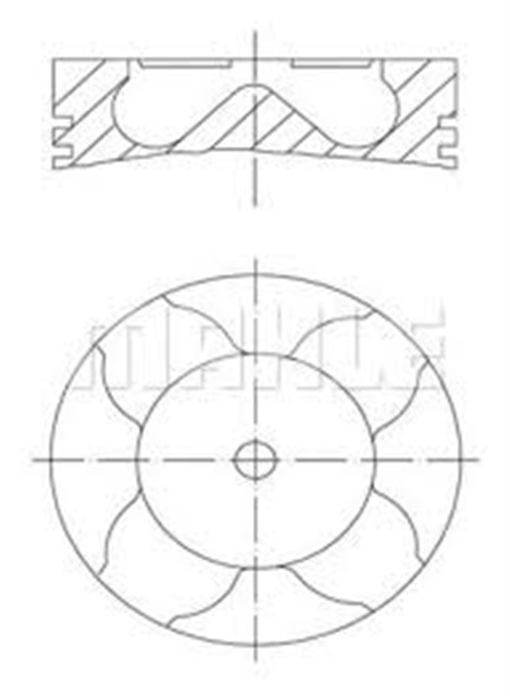 MOTOR PISTON SEGMAN STD BRAVA - DOBLO - ASTRA - ALFA 147 - 156 - 166 1.9DT - CDTI - JTD 82.00 010PI0001610086