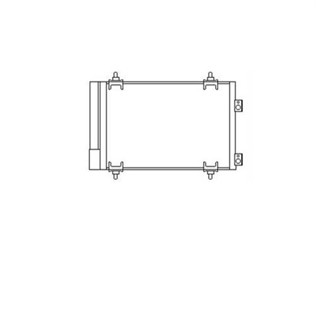 KLIMA KONDENSERI BERLINGO - PARTNER - 307 - 308 - 508 - 5008 - 3008 - C4 - DS4 - DS5 1.4 - 1.6 - 2.0 HDI - VTI