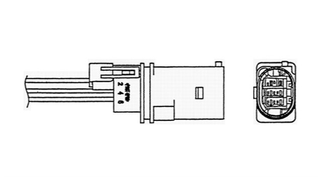 OKSIJEN SENSORU FOCUS 1.6TDCI 10 MONDEO 10 CMAX 10 VOLVO S40 D2 S60 D2 S80 V60 V70 V50 C30 V40