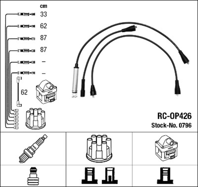 RC - OP426 ATESLEME KABLOSU