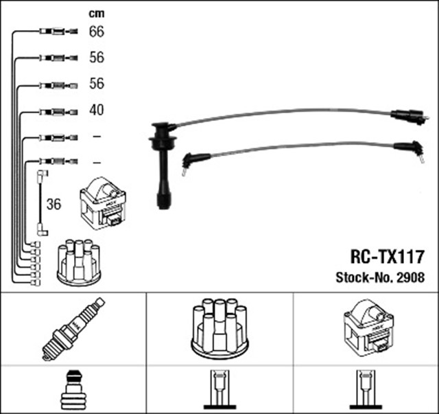 RC - TX117 ATESLEME KABLOSU