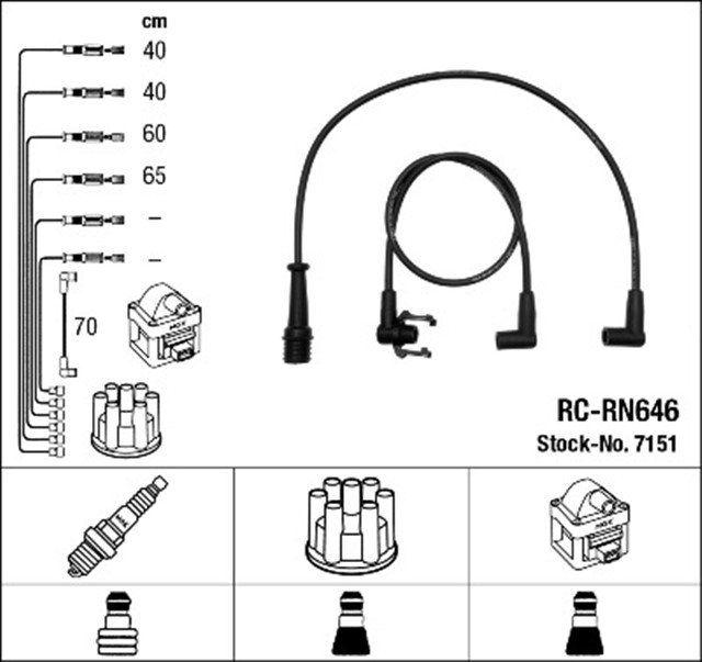 RC - RN646 ATESLEME KABLOSU