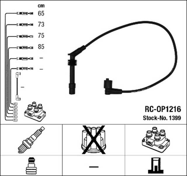 RC - OP1216 ATESLEME KABLOSU