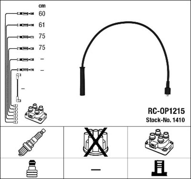 RC - OP1215 ATESLEME KABLOSU