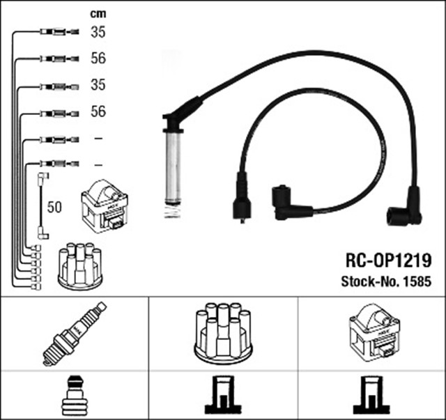 RC - OP1219 ATESLEME KABLOSU