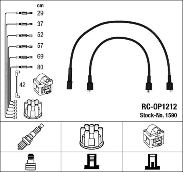 RC - OP1212 ATESLEME KABLOSU