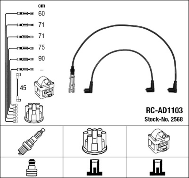 RC - AD1103 ATESLEME KABLOSU