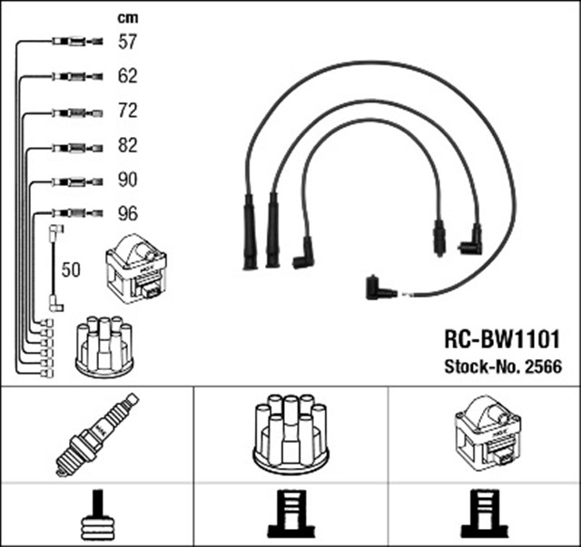RC - BW1101 ATESLEME KABLOSU