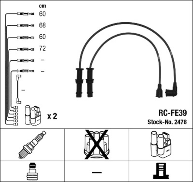 RC - FE39 ATESLEME KABLOSU