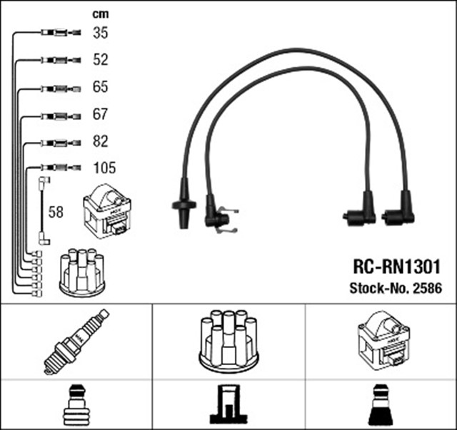 RC - RN1301 ATESLEME KABLOSU