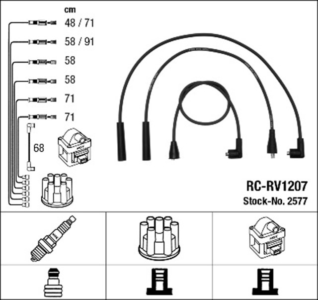 RC - RV1207 ATESLEME KABLOSU