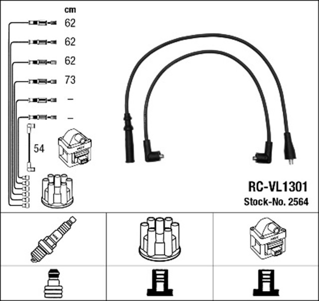 RC - VL1301 ATESLEME KABLOSU