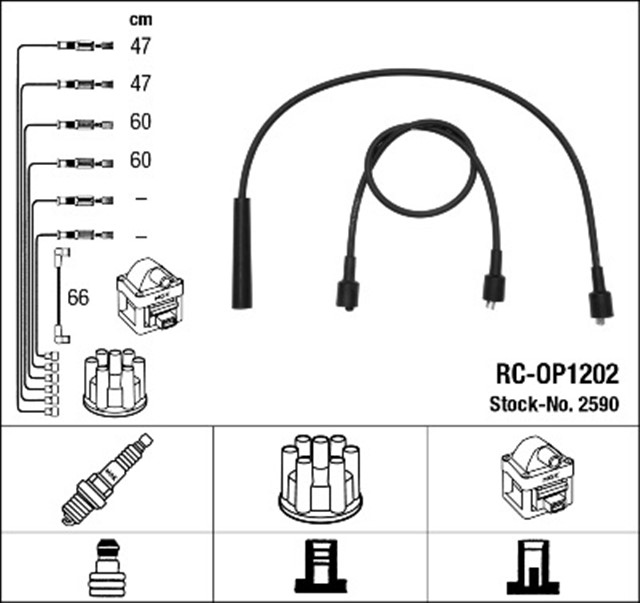 RC - OP1202 ATESLEME KABLOSU