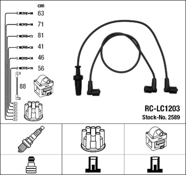 RC - LC1203 ATESLEME KABLOSU