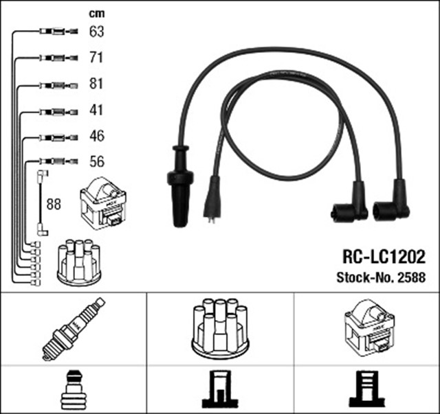 RC - LC1202 ATESLEME KABLOSU