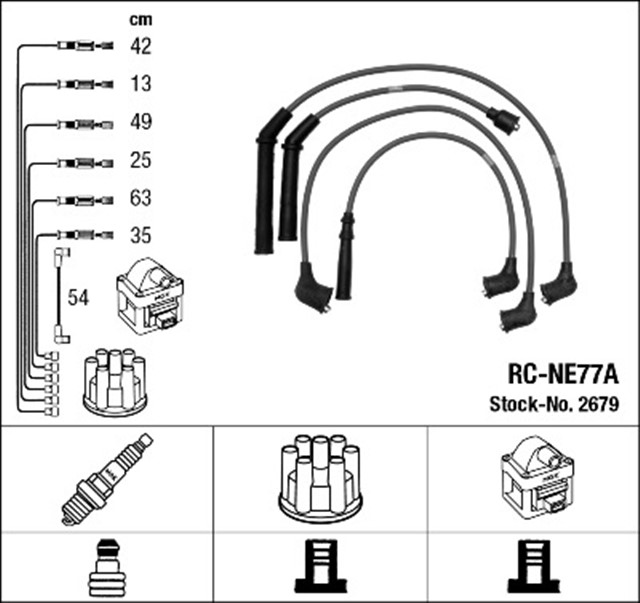 RC - NE77A ATESLEME KABLOSU