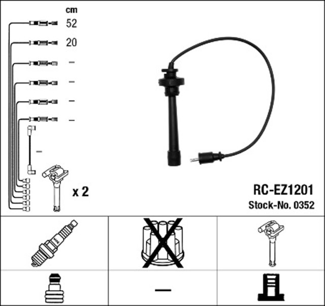 RC - EZ1201 ATESLEME KABLOSU