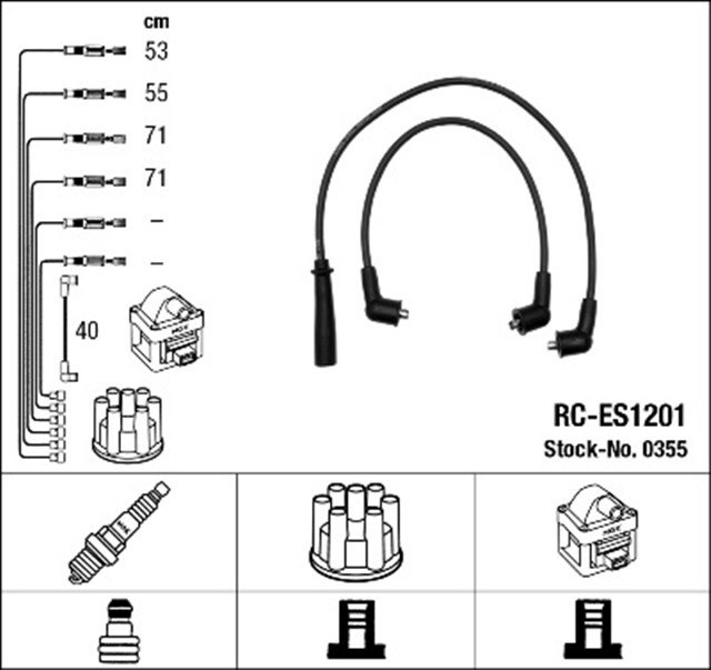 RC - ES1201 ATESLEME KABLOSU