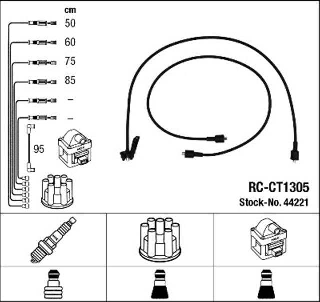 RC - CT1305 ATESLEME KABLOSU