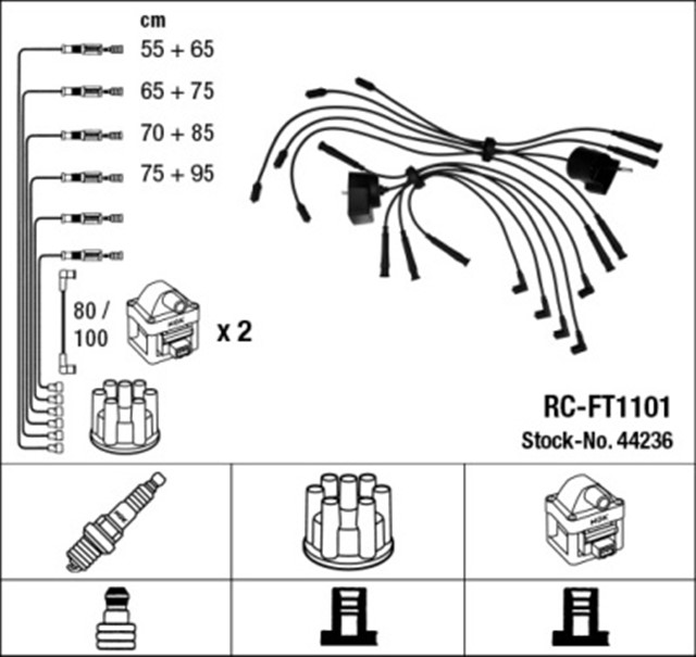 RC - FT1101 ATESLEME KABLOSU