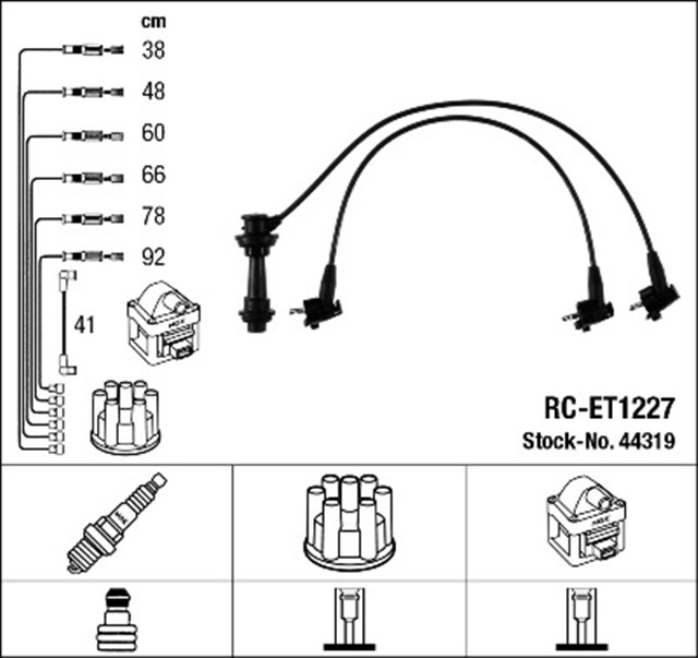 RC - ET1227 ATESLEME KABLOSU