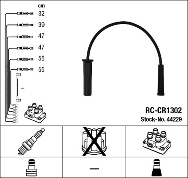 RC - CR1302 ATESLEME KABLOSU