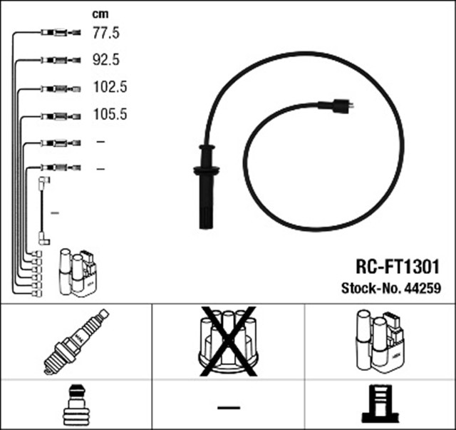 RC - FT1301 ATESLEME KABLOSU
