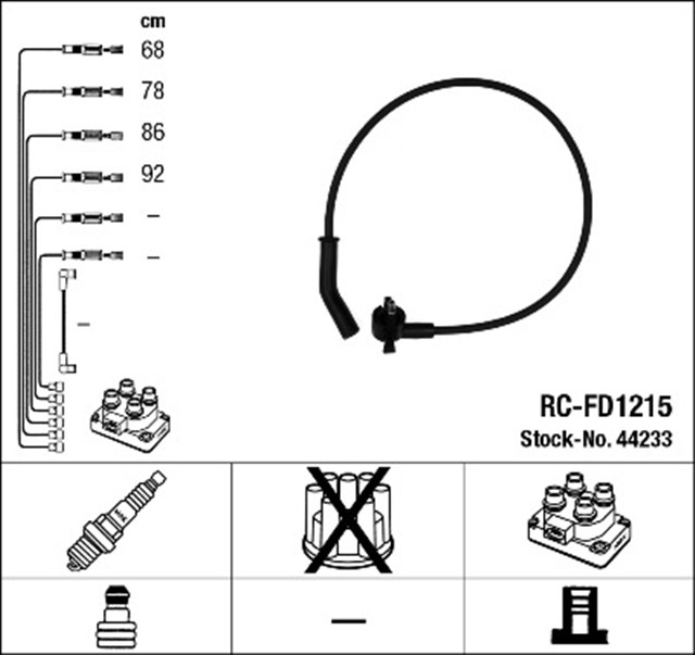 RC - FD1215 ATESLEME KABLOSU