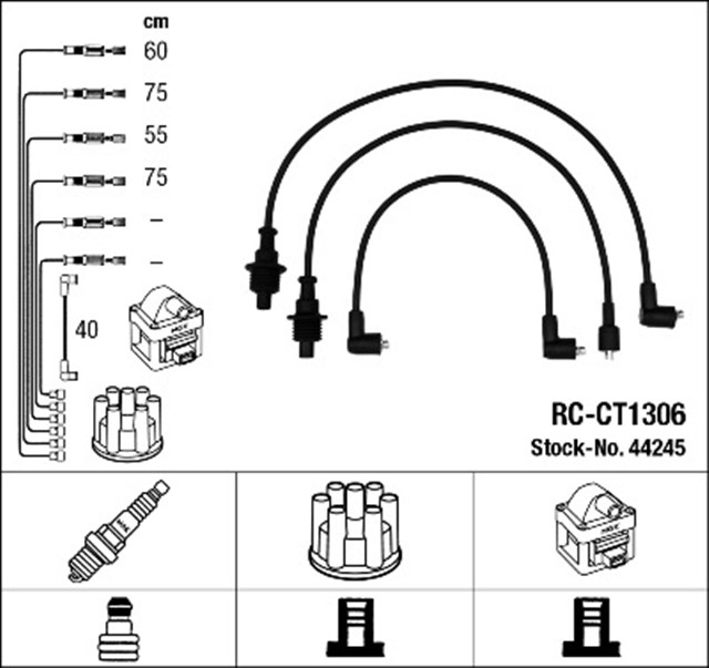 RC - CT1306 ATESLEME KABLOSU