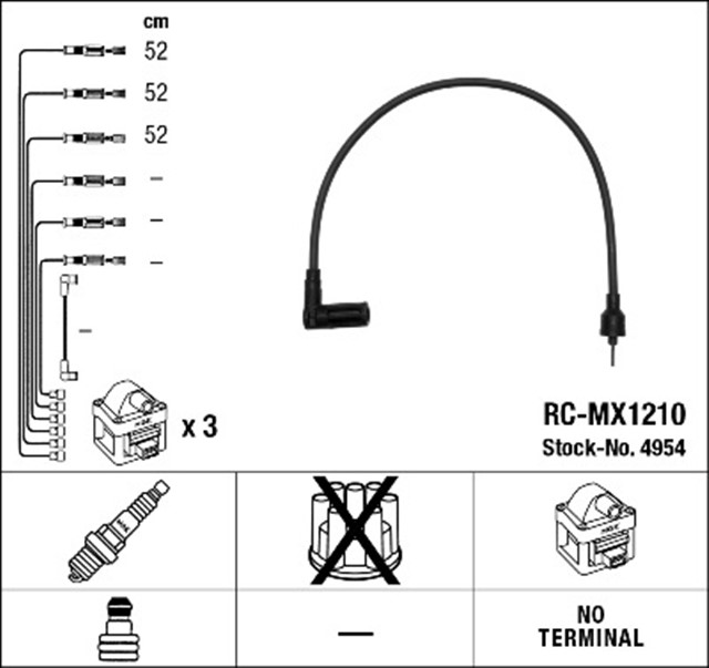 RC - MX1210 ATESLEME KABLOSU