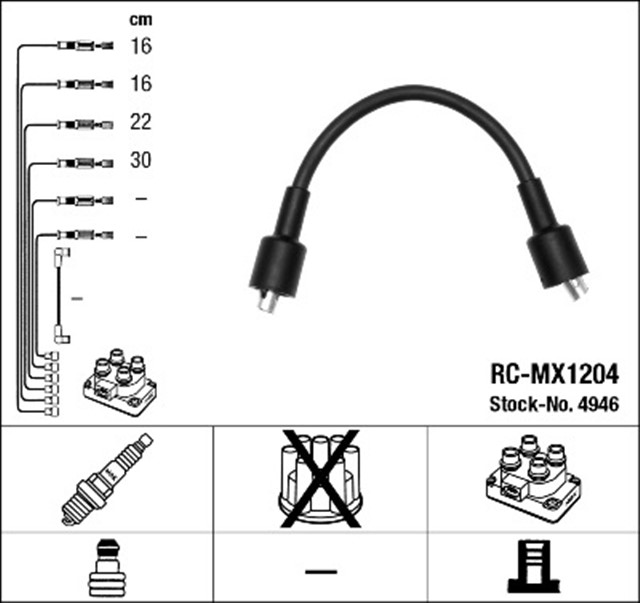 RC - MX1204 ATESLEME KABLOSU