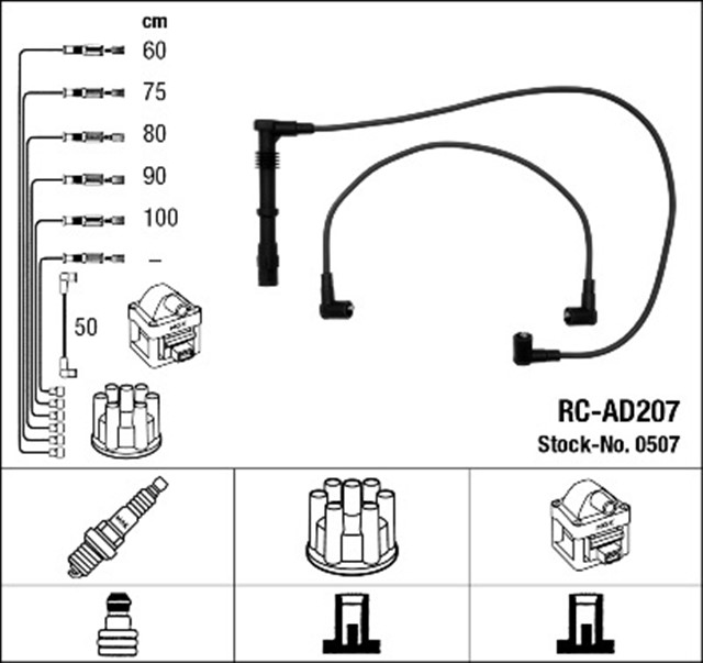 RC - AD207 ATESLEME KABLOSU