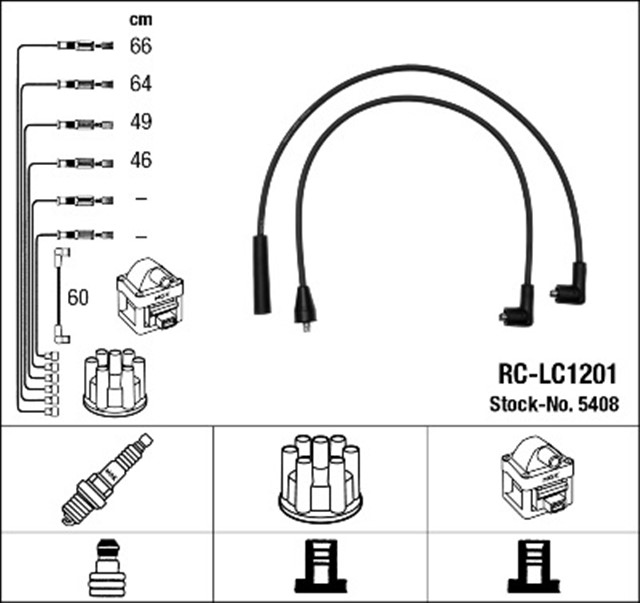RC - LC1201 ATESLEME KABLOSU