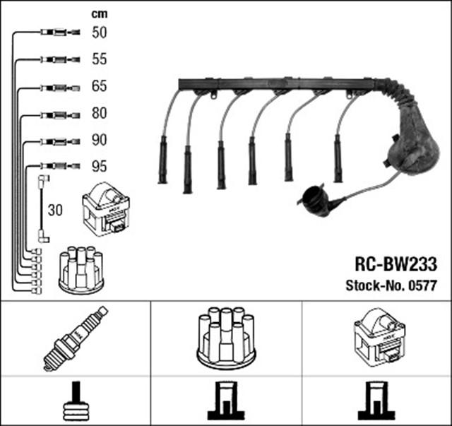 RC - BW233 ATESLEME KABLOSU
