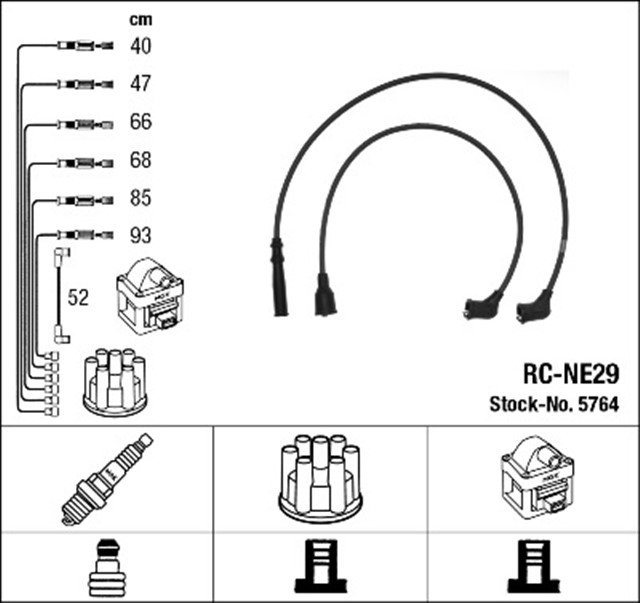 RC - NE29 ATESLEME KABLOSU