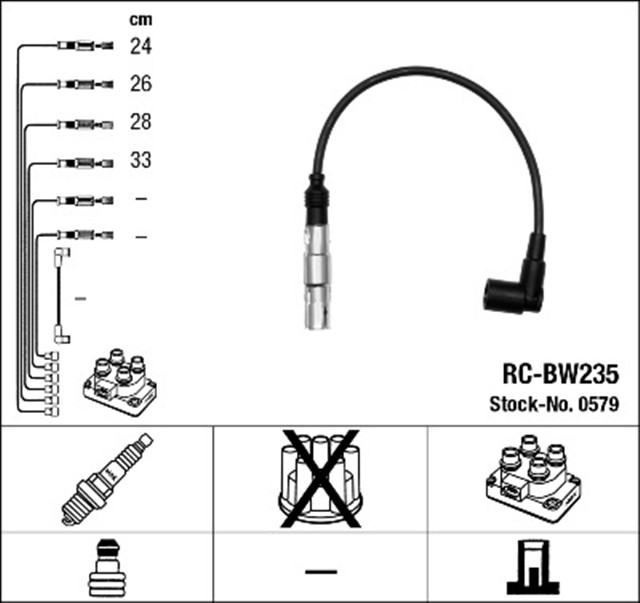 RC - BW235 ATESLEME KABLOSU