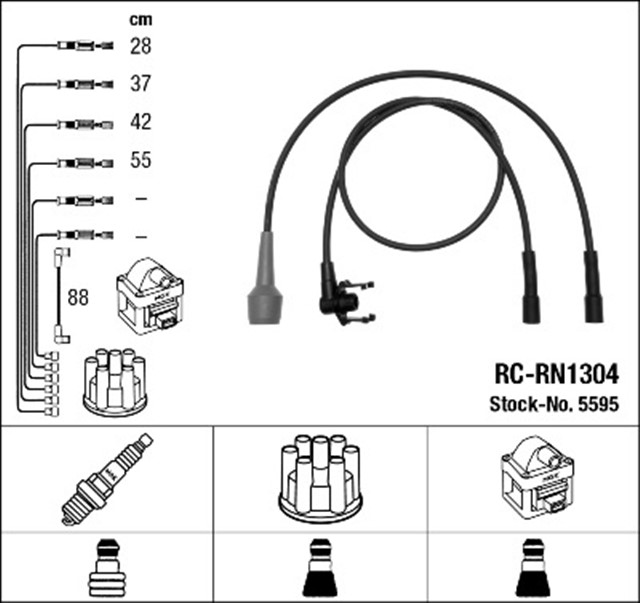 RC - RN1304 ATESLEME KABLOSU