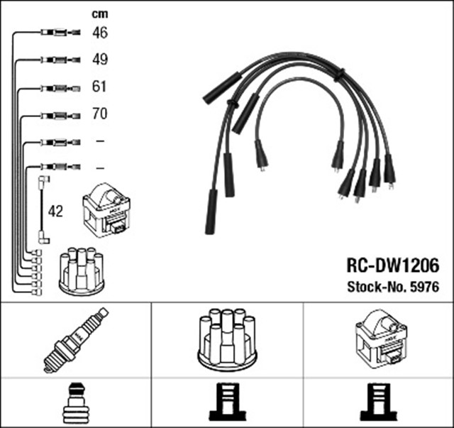 RC - DW1206 ATESLEME KABLOSU