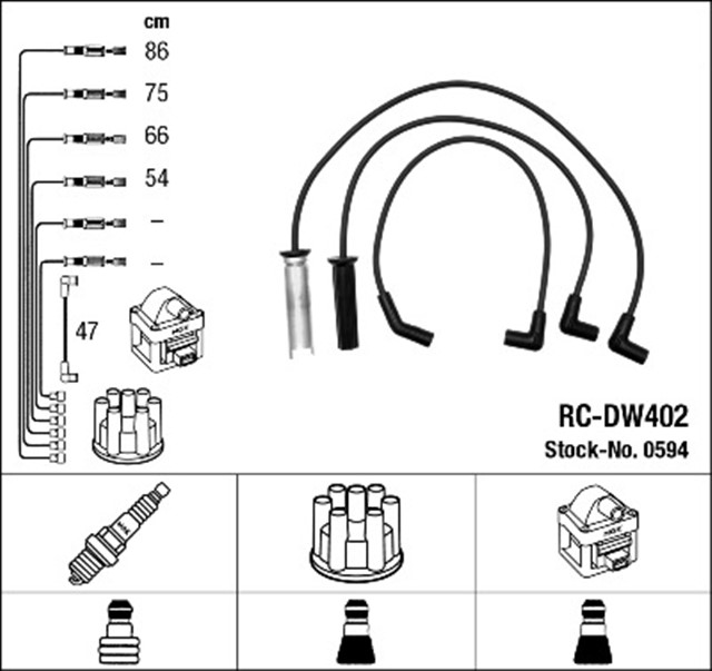 RC - DW402 ATESLEME KABLOSU