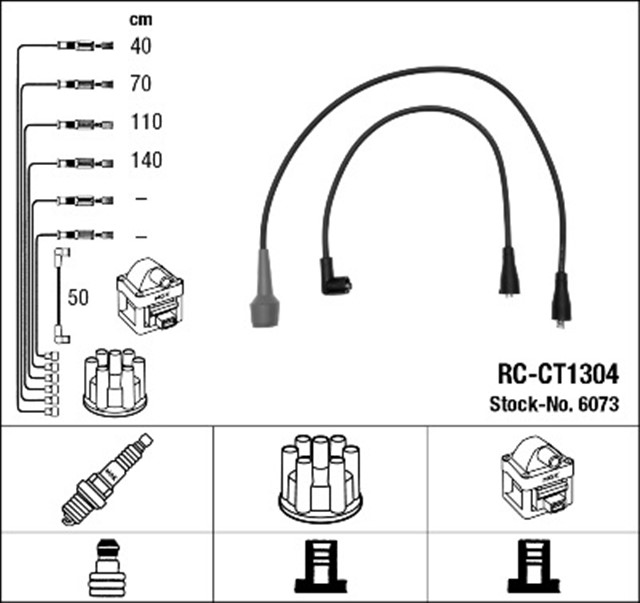 RC - CT1304 ATESLEME KABLOSU