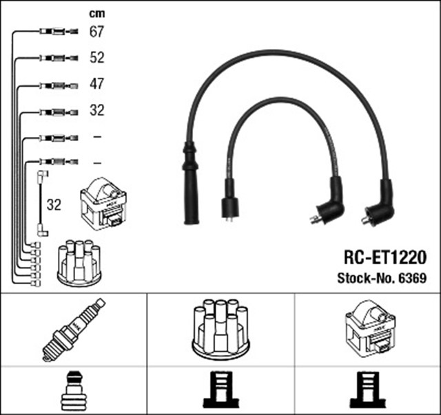 RC - ET1220 ATESLEME KABLOSU