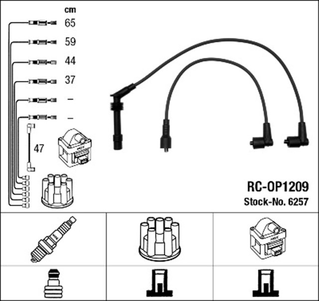 RC - OP1209 ATESLEME KABLOSU
