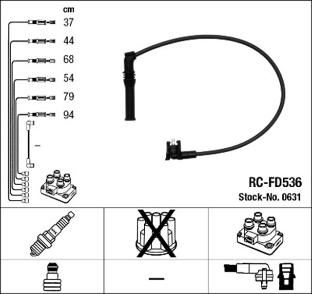 RC - FD536 ATESLEME KABLOSU