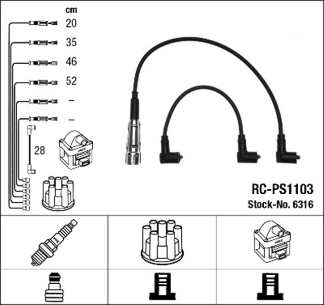 RC - PS1103 ATESLEME KABLOSU