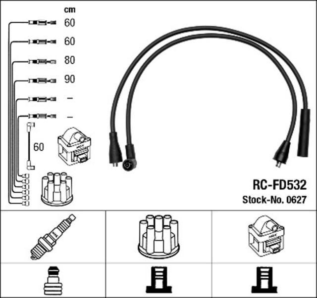 RC - FD532 ATESLEME KABLOSU
